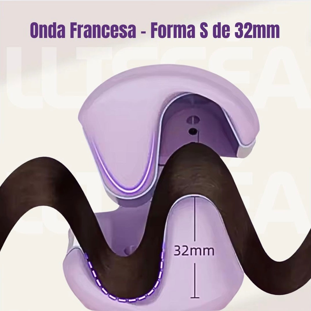 Rizador de pelo en forma de S