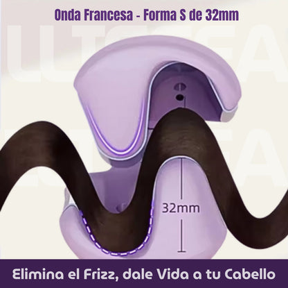 Rizador de pelo en forma de S